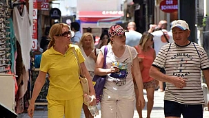 Bodrum'da yabancı turist hareketliliği! 