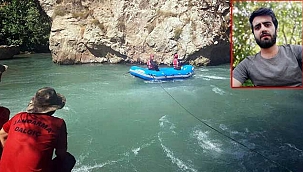 Çaya düşen hemşireyi arama çalışmaları...