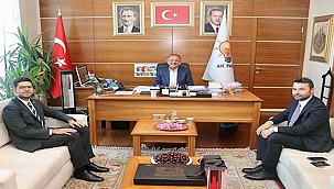 Cumhurbaşkanlığı Yatırım Ofisi Başkanı Dağlıoğlu’ndan Mehmet Özhaseki’ye Ziyaret