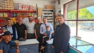 Develi Belediye Başkanı Mehmet Cabbar Esnaf Ziyaretlerine Devam Ediyor 