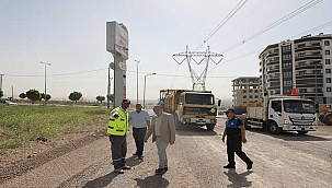 Develi Hastanesi Yolunun Asfaltlama Çalışması Başladı