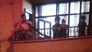 Eşini ve 2 çocuğunu...