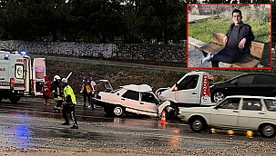 Feci kazada otomobille çekici çarpıştı! 