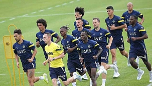 Fenerbahçe’de zorlu antrenman