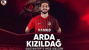 Gaziantep FK Arda Kızıldağ'ı transfer etti