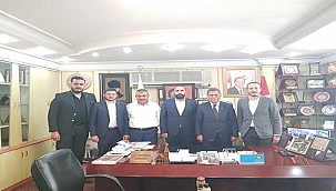 Güneş’ten TESKOM Genel Başkanvekili Mustafa Alan’a Ziyaret