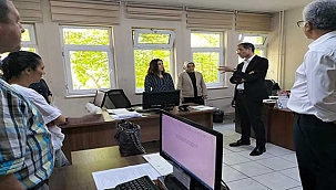 İl Sağlık Müdürü Erşan, Çalışma Ziyaretlerine Devam Ediyor
