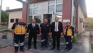 İl Sağlık Müdürü Erşan'dan  112 Acil Sağlık Hizmetleri İstasyonlarına Ziyaret