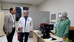 İl Sağlık Müdürü Erşan'dan İLDEM Semt Polikliniğine Ziyareti