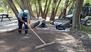 İncesu Belediyesi Derebağ Mesire Alanında Çalışmalarını Sürdürdü