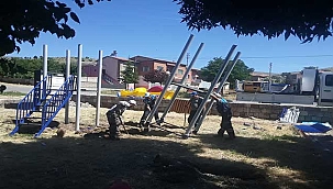İncesu Belediyesi'nden Garipçe Mahalesi'nde Oyun Parkı