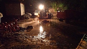 İncesu Belediyesi'nden Sel ve Taşkınla Mücadele