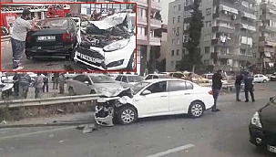 İntihar girişimini izleyen sürücüler zincirleme kazaya neden oldu