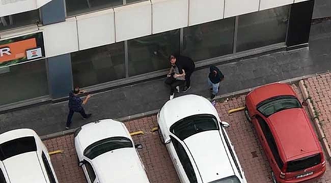 Kayseri'de hırsızlık hükümlüsünün yakalanma anı kameralarda 