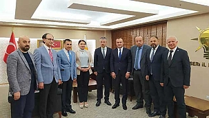 Kayseri Mali Müşavirler Odası’ndan İl Başkanı Çopuroğlu’na Ziyaret