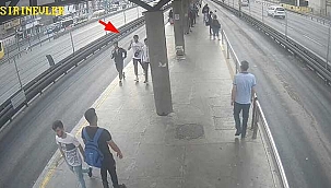 Metrobüsle hırsızlığa gittiler