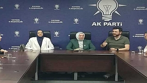 Milletvekili Nergis Atçı, Kocasinan İlçe Başkanlığının Toplantısına Katıldı