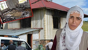 Oğlunun düğünü için aldığı eşyalar ve parası yangında...