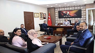 Öz Sağlık İş Sendikası’ndan İl Sağlık Müdürü Dr. Erşan’a Hayırlı Olsun Ziyareti