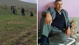 Sara hastası çoban arazide...