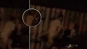 Skandal Görüntü! Önce Bebek Sahili şimdi Beşiktaş! Sokak ortasında cinsel ilişki...