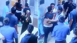 Şok Görüntüler! 'Tüm vücut röntgenimi neden çekmedin' diyerek doktora saldırdı