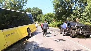Son Dakika: Otobüs kaza yaptı! Çok sayıda yaralı! 