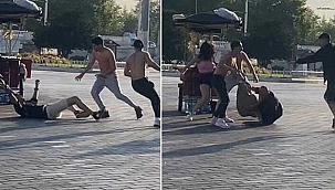 Taksim Meydanı'ndaki kavga kameralarda! 