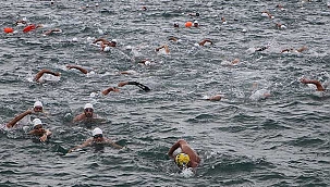 Tekirdağ'da yelken ve yüzme yarışması yapıldı