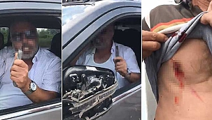 Trafikte tartıştığı 3 kişiyi...