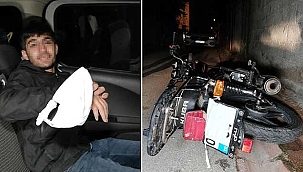 Yüzünü ve plakayı maske ile gizleyip... 