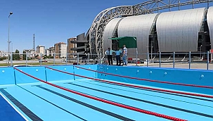 Atatürk Spor Kompleksi Portatif Yüzme Havuzunda Sona Doğru
