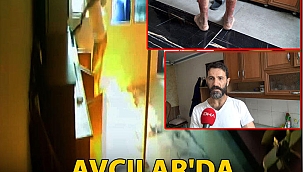 Avcılar'da patlama korku dolu anlar kamerada