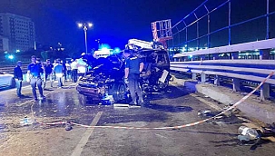 Bağlantı yolunda çalışma yapan işçilere araç çarptı; 2 ölü, 5 yaralı! 