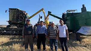 Başkan Abdulkadir Güneş; “Hasatımız Bereketli Olsun”