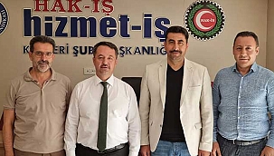 Başkan Adıgüzel’den Serhat Çelik’e Hayırlı Olsun Ziyareti