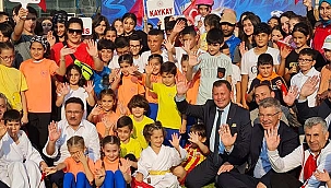 Başkan Akay, GSB Spor Okulları Açılış Töreninine Katıldı