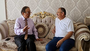 Başkan Özhaseki, Hayırsever İş Adamı Mehmet Altun ile Görüştü