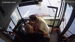  Belediyede görevli kadın şoföre yumruklu saldırı