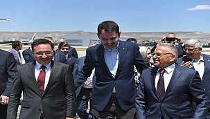 Çevre, Şehircilik ve İklim Değişikliği Bakanı Murat Kurum, Kayseri’ye Geldi