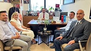 Dr. Avşar Aslan’a Ziyaretler Devam Ediyor