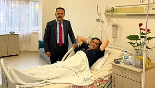 Dr. Avşar Aslan’dan Geçmiş Olsun Ziyareti