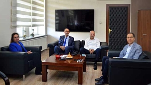 İl Sağlık Müdürü Erşan’a Hayırlı Olsun Ziyaretleri Devam Ediyor