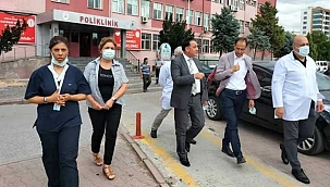 İl Sağlık Müdürü Erşan’dan Devlet Hastanesi'ne Ziyaret