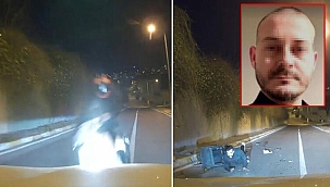 İzmir'de veteriner, hırsız sandığı motosikletliye otomobiliyle çarptı ağır yaralılar var 