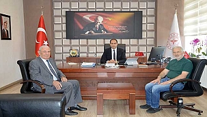 Kayseri Verem Savaş Derneği'nden İl Sağlık Müdürü Erşan'a Ziyaret