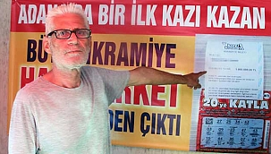 Kazı Kazan'ın 1 milyon liralık ikramiyesi...