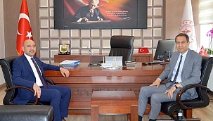 KTB Başkanı Bağlamış’dan İl Sağlık Müdürü Erşan'a Hayırlı Olsun Ziyareti