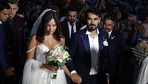 Manchester City'nin yıldızı İlkay Gündoğan Balıkesir'de düğün yaptı