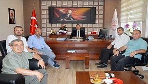 Memur-Sen'den İl Sağlık Müdürü Erşan'a Ziyaret